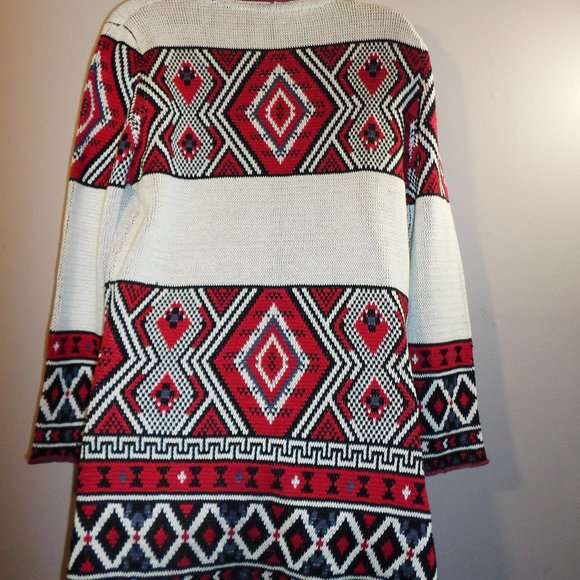 Antthony Open Front Sweater with Pockets M - Picture 4 of 4